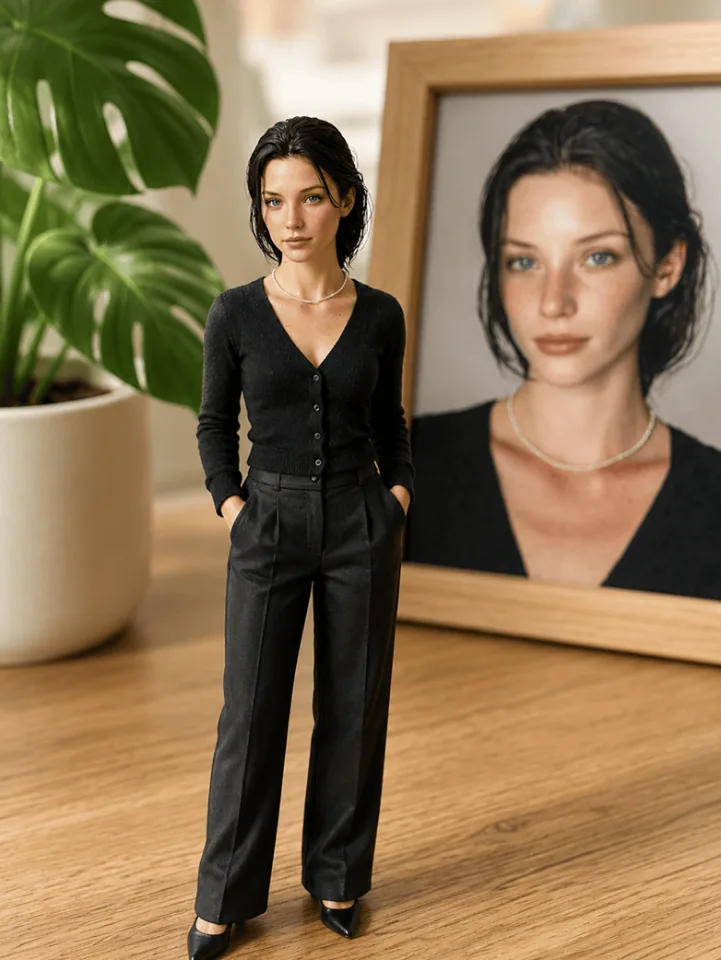 AI style portrait transformation